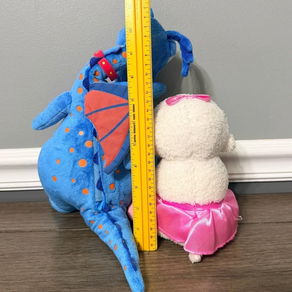 Disney Doc McStuffins Stuffy Dragon & Lambie Plush Set Disney Junior Toys 2pc